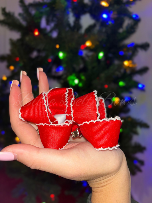 Santa’s Hat Piggies - 3in